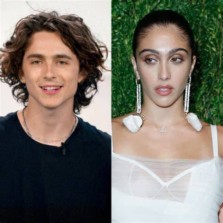 Lourdes Leon and Timothée Chalamet