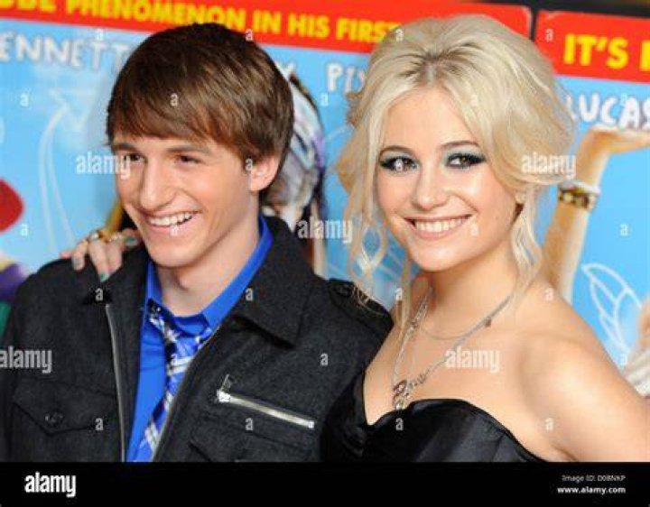 Lucas Cruikshank and Pixie Lott