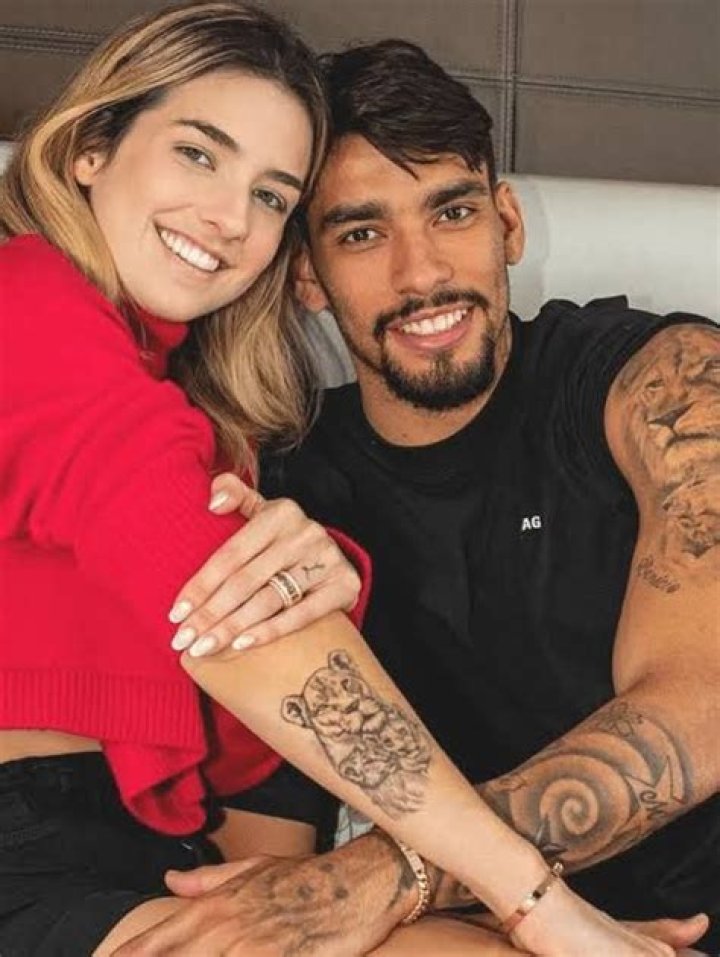 Lucas Paquet&aacute; and Maria Eduarda Fournier, as seen in June 2022