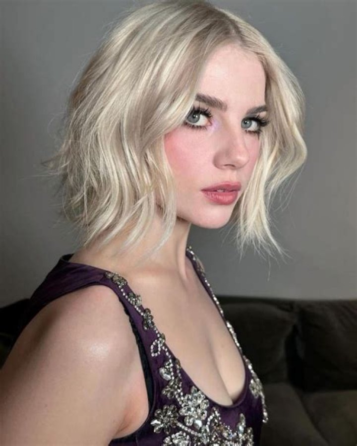 Lucy Boynton in an Instagram post as seen in June 2018