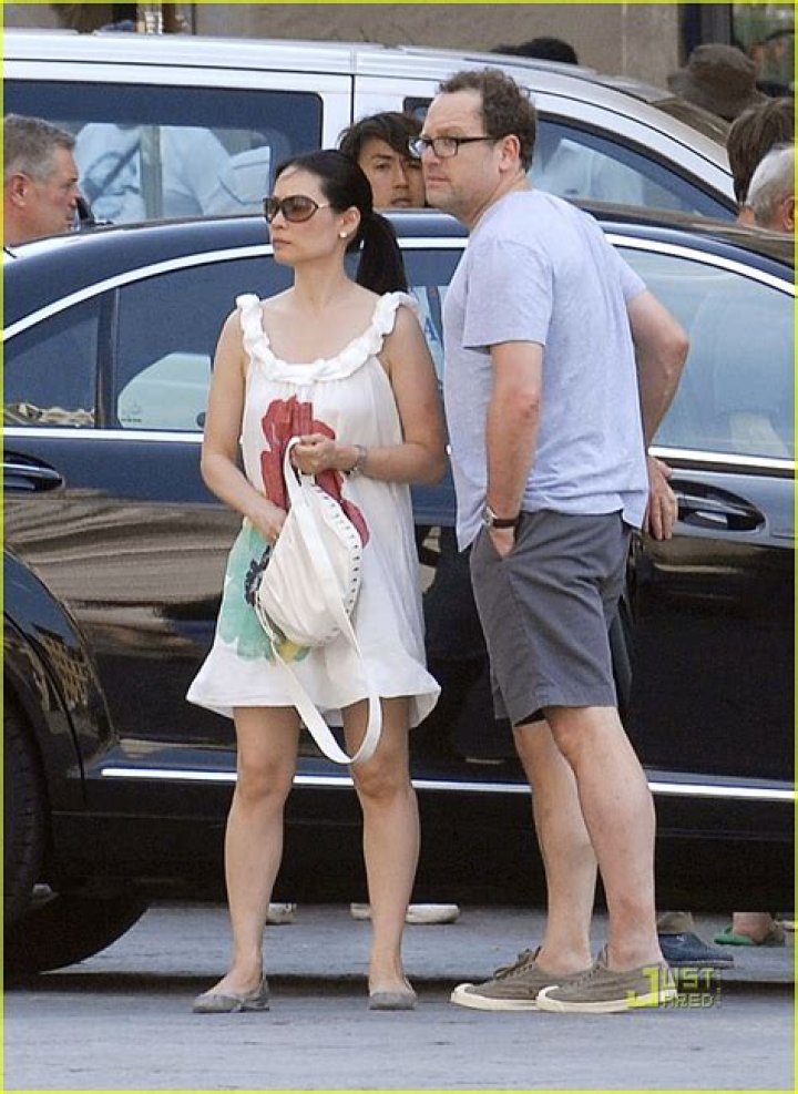 Lucy Liu and Noam Gottesman in New York City in August 2014