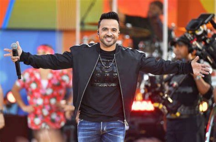 Luis Fonsi after giving performance in Rome in December 2017