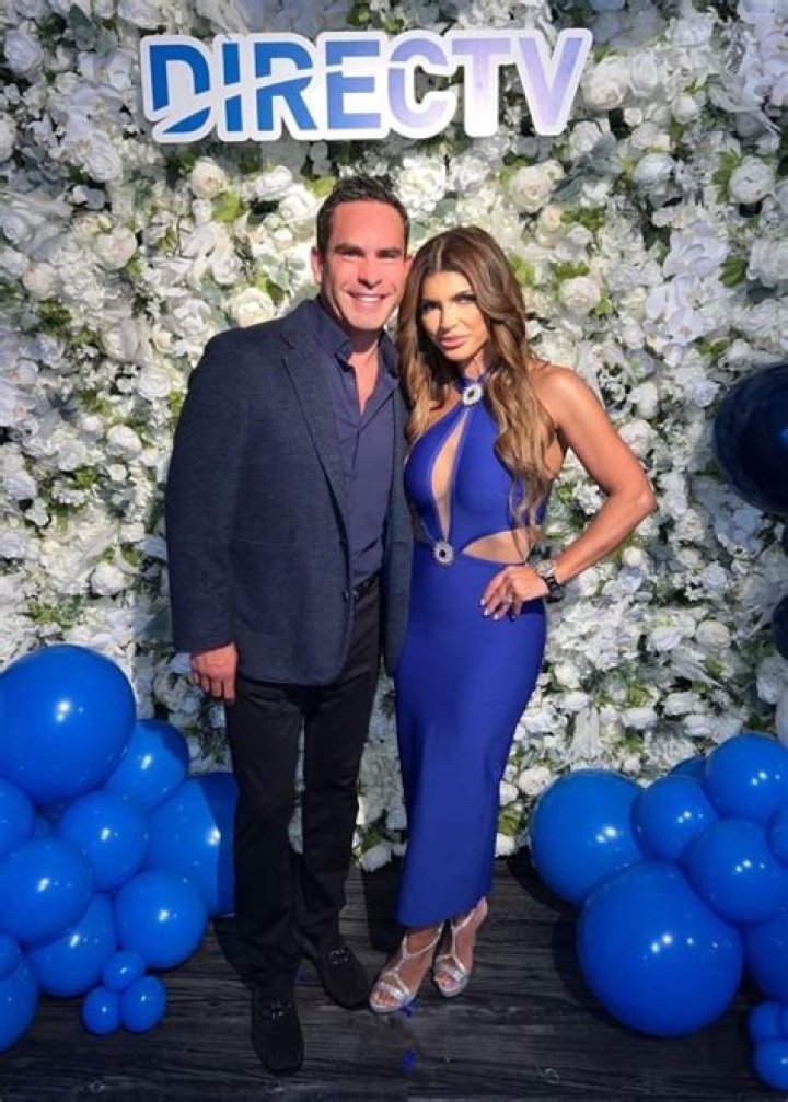 Luis Ruelas as seen in a picture with his spouse Teresa Guidice in June 2022, in Beverly Hills, California