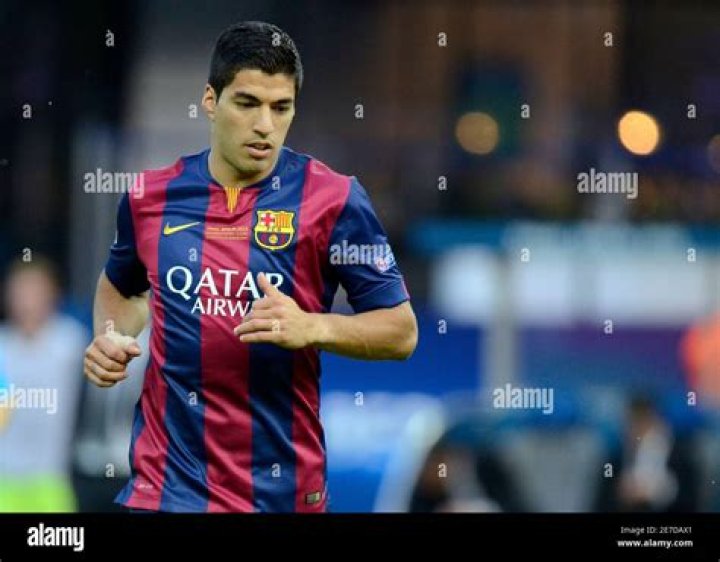 Luis Suarez during the UEFA Champions League Quarter Final Second Leg match between Atletico Madrid and FC Barcelona on April 13, 2016