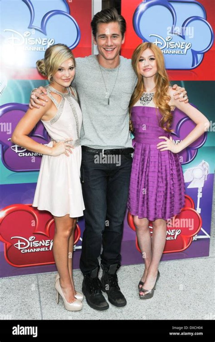Luke Benward and Olivia Holt at the Variety's Power of Youth in July 2013