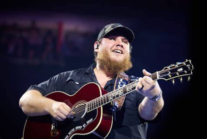 Luke Combs before a show in Athens in February 2016