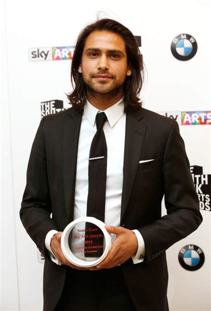 Luke Pasqualino at the Wimbledon Lawn Tennis Championships in July 2016
