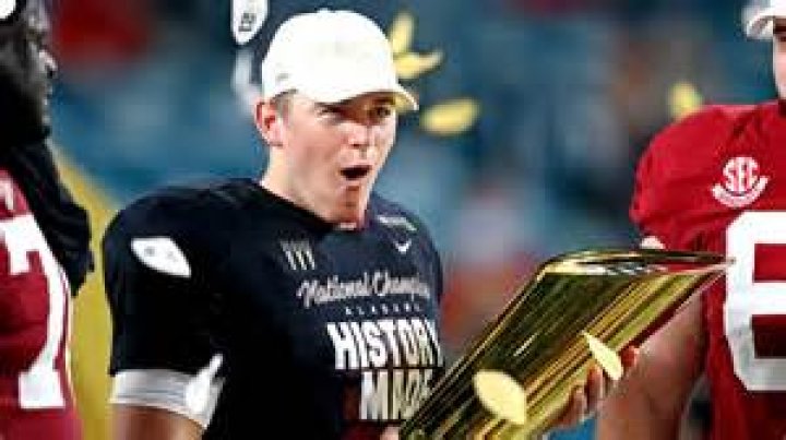 Mac Jones in 2020