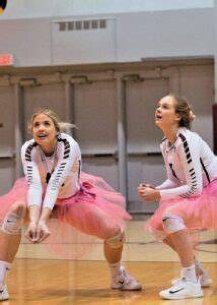 Maddie Lethbridge and her fellow teammate in a picture that was taken in July 2020