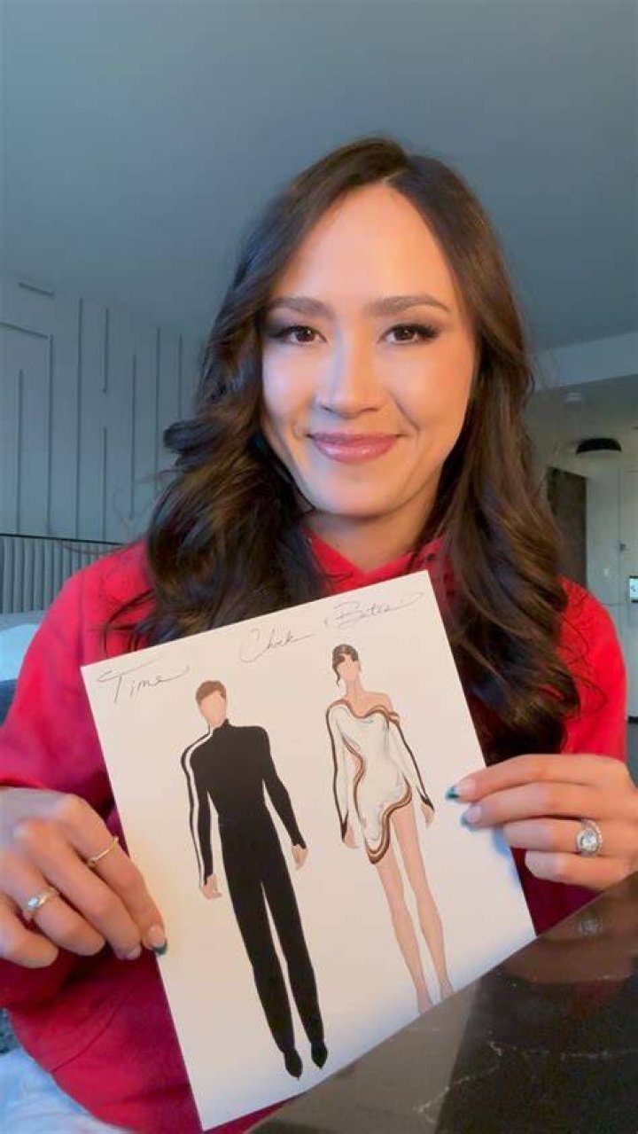 Madison Chock in an Instagram selfie as seen in February 2017
