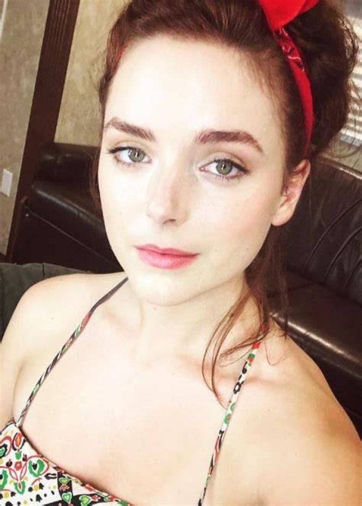 Madison Davenport as seen while taking a mirror selfie in August 2019