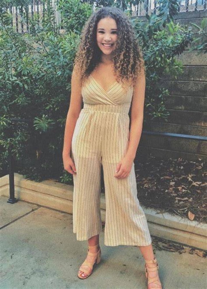 Madison Haschak as seen while smiling in a picture taken in March 2019