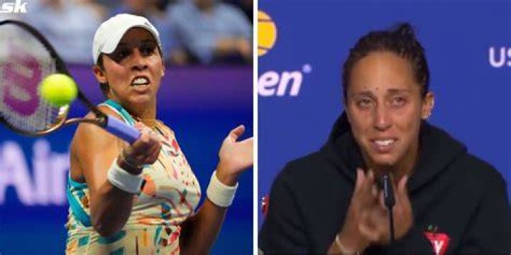 Madison Keys during a press conference during the Fed Cup on April 15, 2016 in Brisbane, Australia