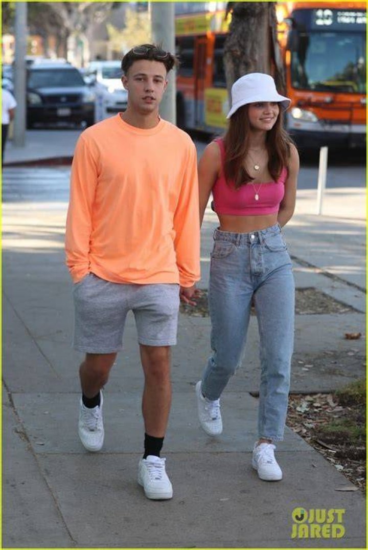 Madisyn Menchaca and Cameron Dallas as seen in November 2019