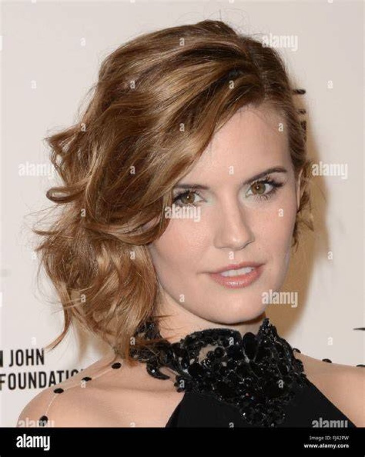 Maggie Grace at 2016 Elton John AIDS Foundation's Oscar Viewing Party in West Hollywood