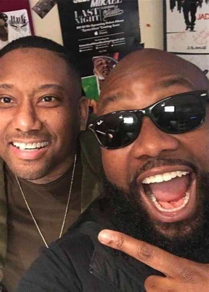 Maino (Left) and Tee Roy in a selfie in January 2017