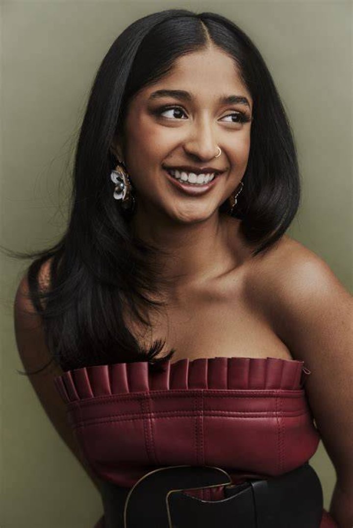 Maitreyi Ramakrishnan during a photoshoot for Elle India in 2020