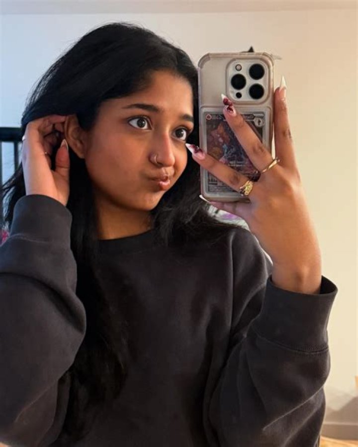 Maitreyi Ramakrishnan in a selfie from 2020