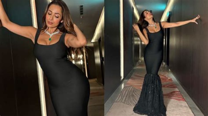 Malaika Arora in an Instagram selfie as seen in January 2020
