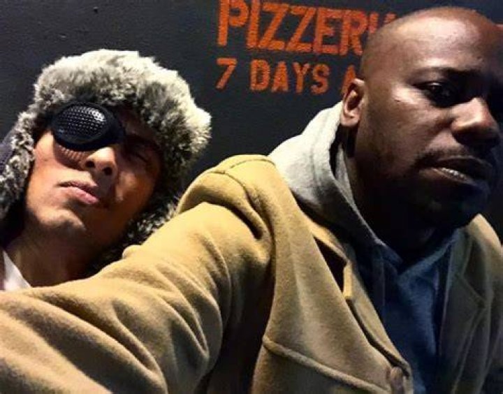 Malcolm Barrett (Right) in a selfie with Thomas Mejia in November 2018