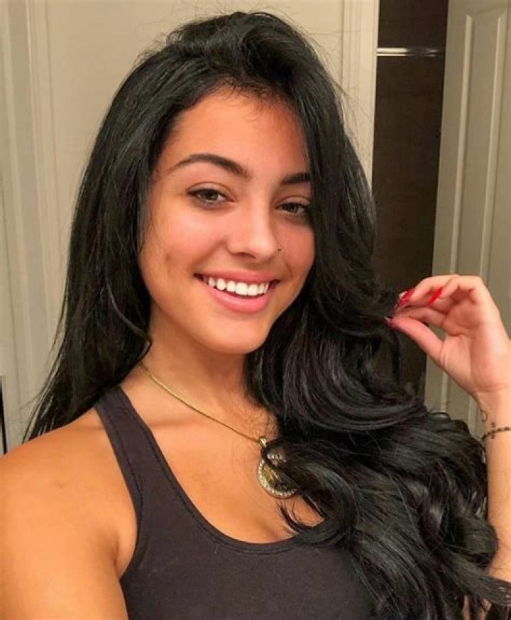 Malu Trevejo in a selfie in January 2018