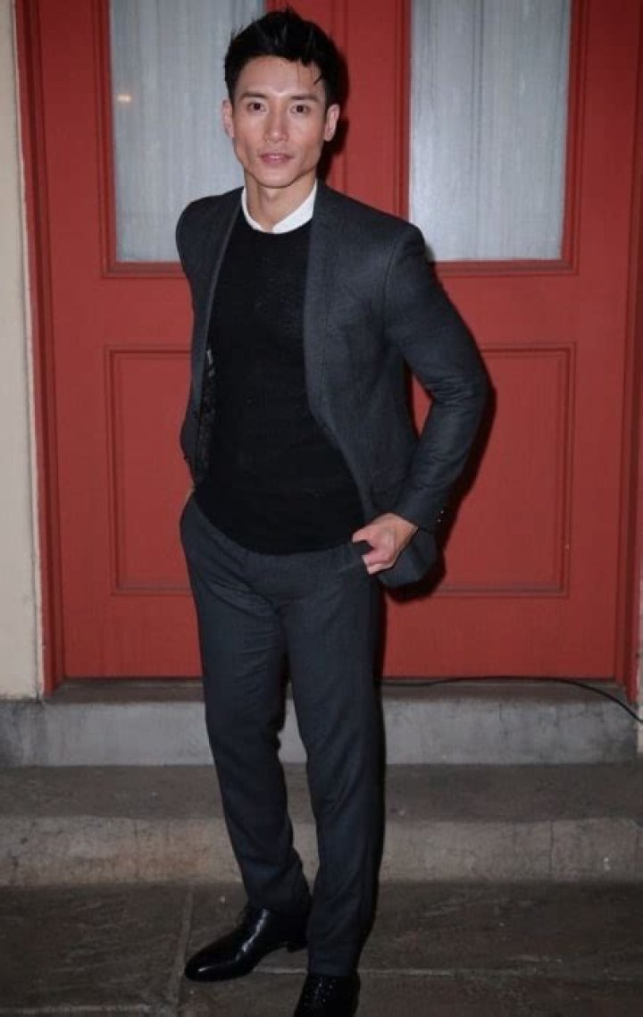 Manny Jacinto as seen while posing for a picture in May 2018