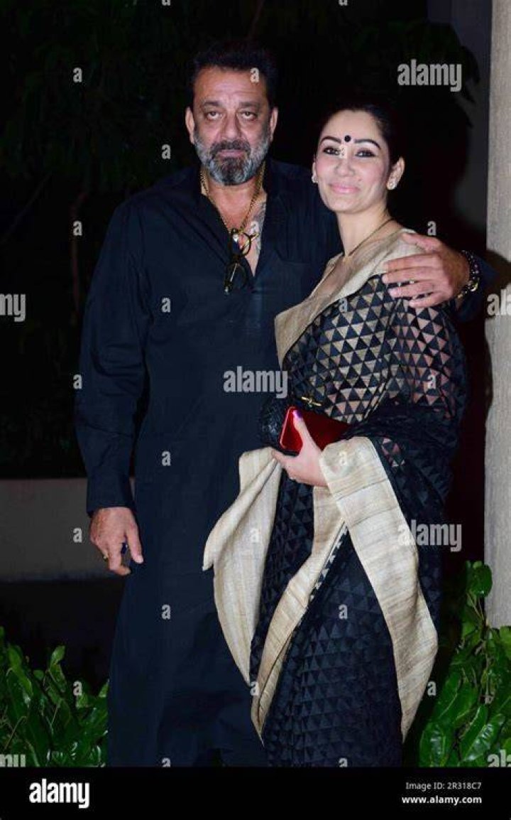 Manyata Dutt and Sanjay Dutt, as seen in July 2021