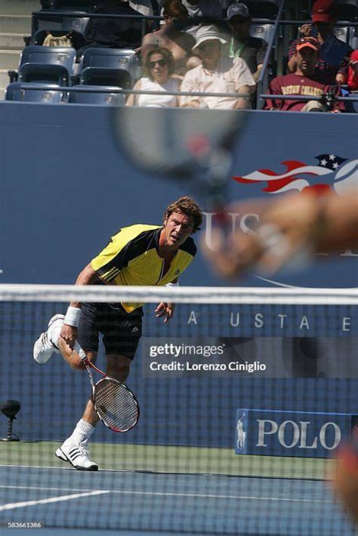 Marat Safin during the US Open in September 2009
