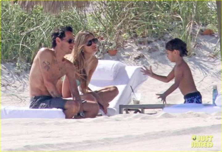 Marc Anthony shirtless while on a vacation in Italy in 2009