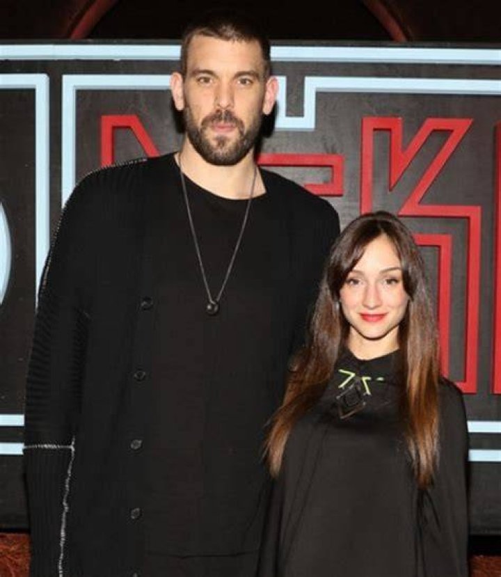 Marc Gasol and his wife Cristina Blesa