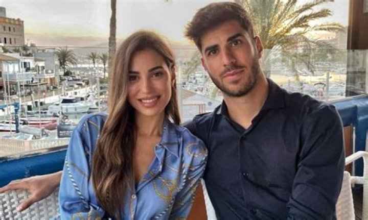 Marco Asensio and Sandra Garal, as seen in September 2022