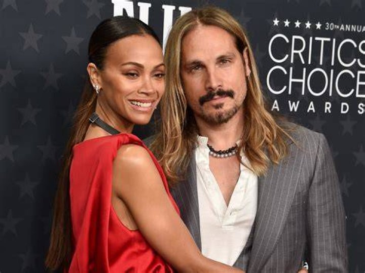 Marco Perego as seen in a selfie with his beau Zoe Saldana in February 2016