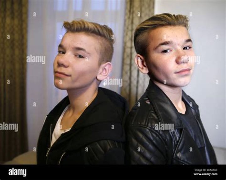 Marcus and Martinus Gunnarsen in an Instagram selfie in November 2017