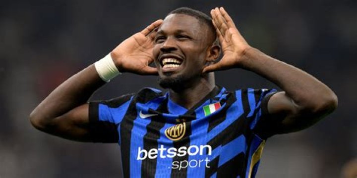 Marcus Thuram as seen in an Instagram post in November 2023