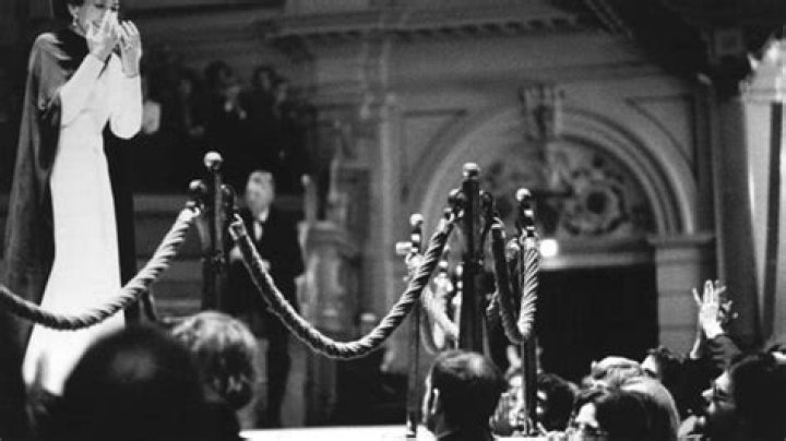 Maria Callas in the Concertgebouw accompanied by conductor Nicola Rescigno, July 11, 1959