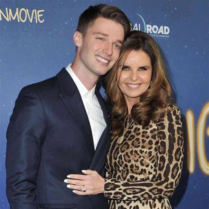 Maria Shriver with her son in March 2018