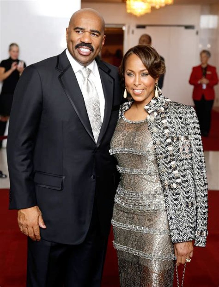 Marjorie Harvey and Steve Harvey as seen in February 2019