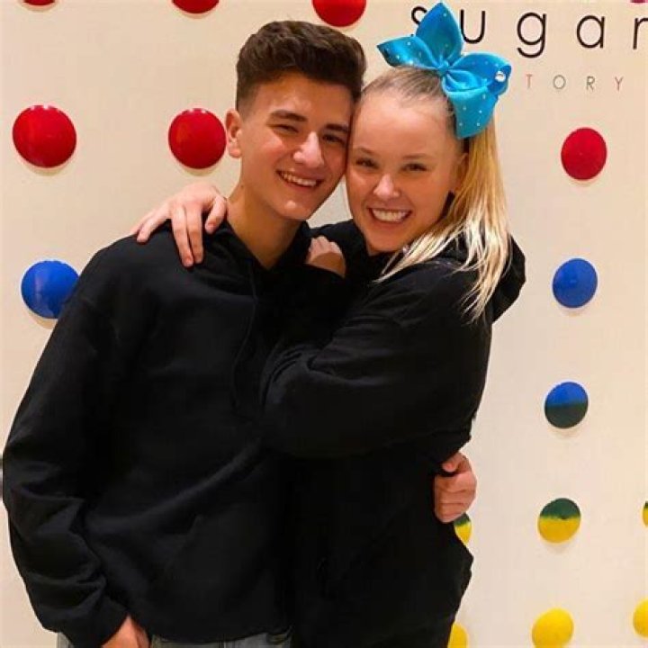 Mark Bontempo and JoJo Siwa, as seen in September 2020