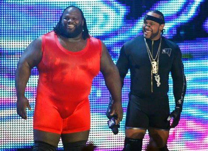 Mark Henry during a visit to soldiers at Fort Bragg in December 2011