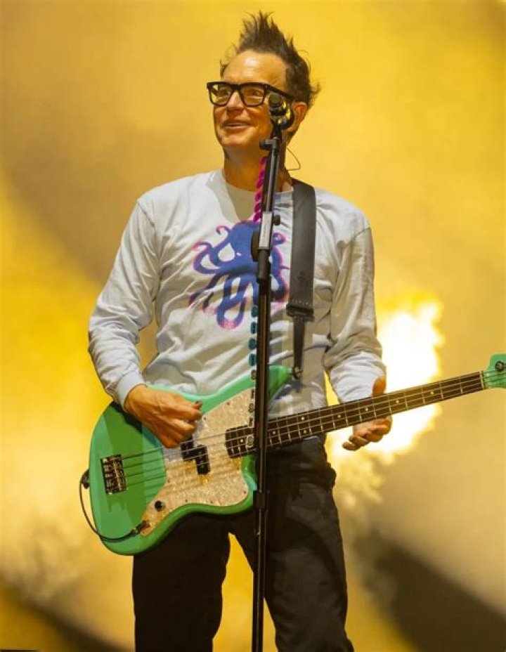 Mark Hoppus as seen in August 2003