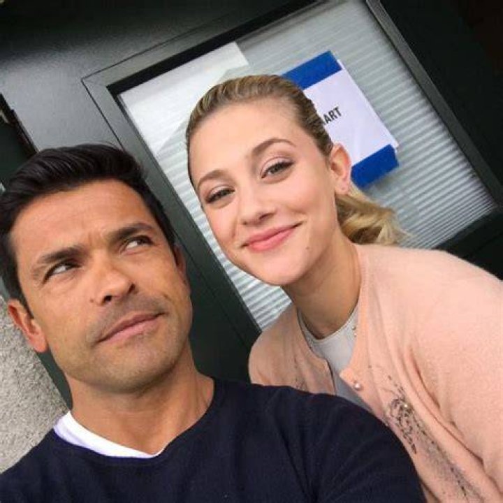 Mark seen with his Riverdale co-star Lili Reinhart in May 2017