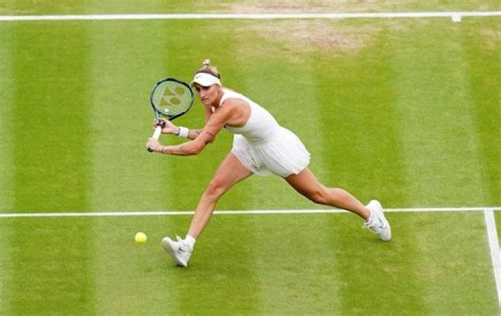 Markéta Vondroušová in an Instagram post as seen in October 2019