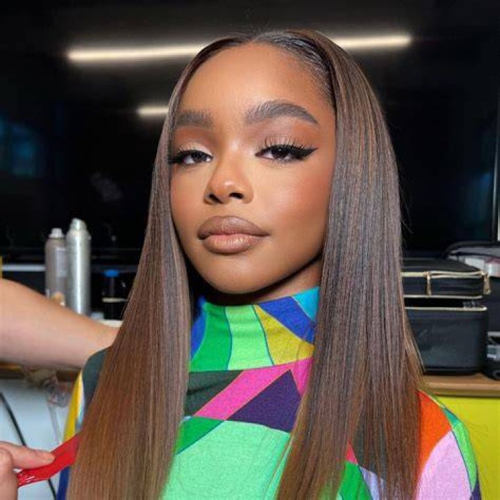 Marsai Martin in an Instagram selfie as seen in August 2018