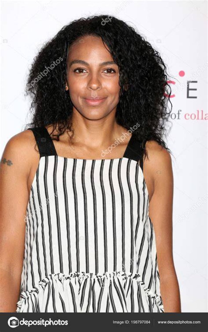 Marsha Thomason as seen in a picture that was taken White Collar panel at the 2012 Comic-Con International