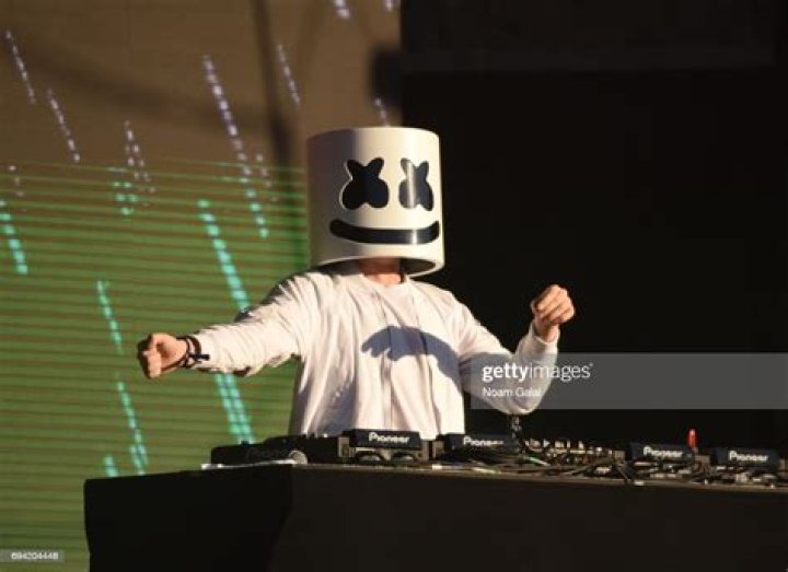 Marshmello at the Governors Ball Music Festival in June 2017 in New York City Marshmello at the Governors Ball Music Festival in June 2017 in New York City