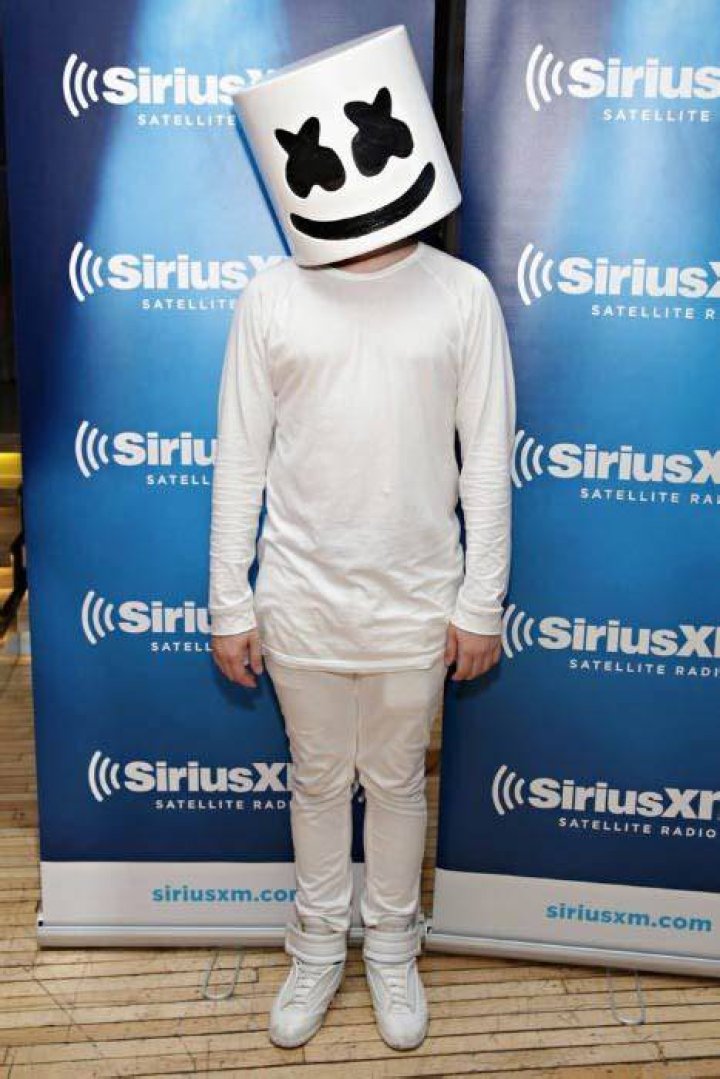 Marshmello at the SiriusXM Satellite Event in November 2016 Marshmello at the SiriusXM Satellite Event in November 2016