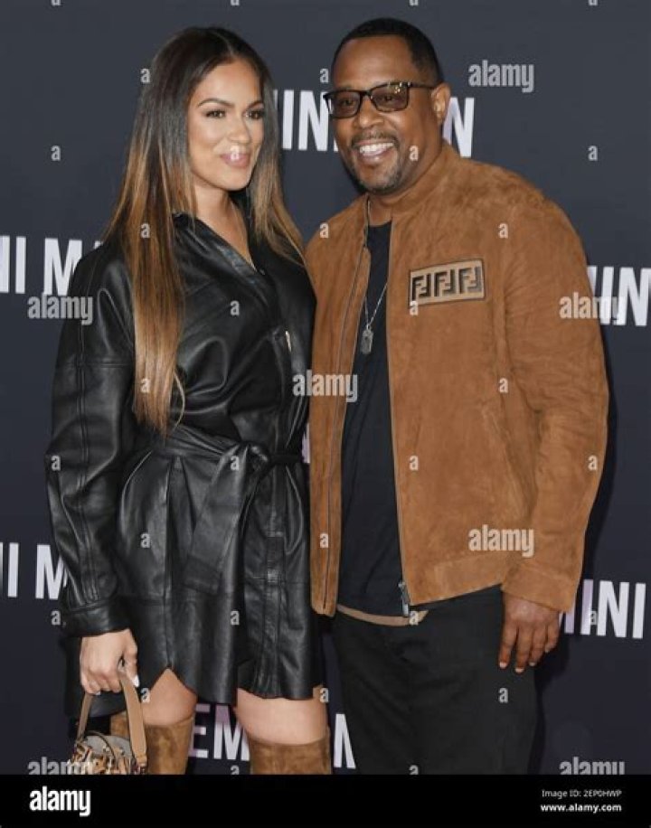 Martin Lawrence and Roberta Moradfar in an Instagram selfie in December 2017