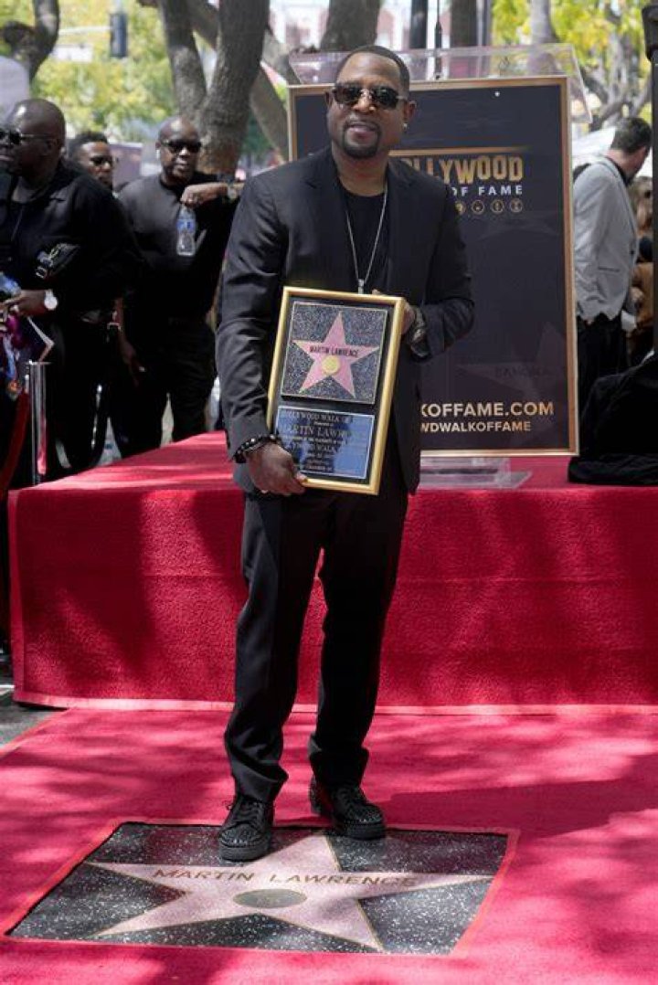 Martin Lawrence at Hollywood Walk of Fame ceremony where Jerry Bruckheimer received a star in June 2013