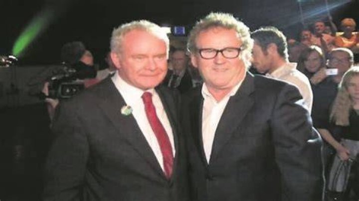 Martin McGuinness and Colm Meaney as seen on October 2011