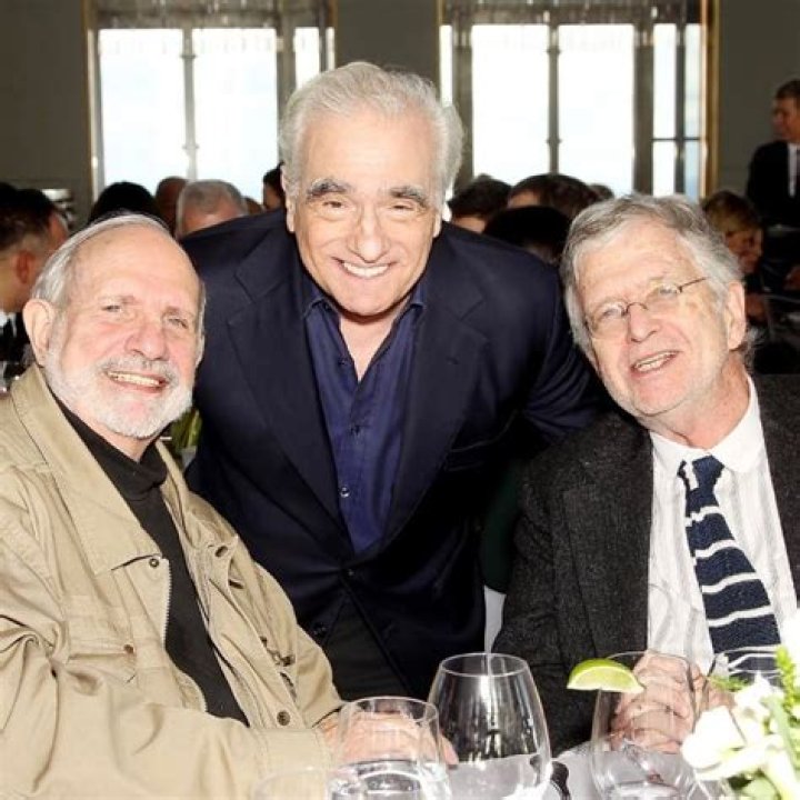 Martin Scorsese (Center) with his friends in January 2017